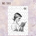 NO.593 人物ステッカー