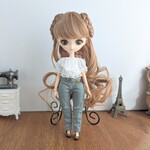 1165※ハルモニアブルームアウトフィット※単品※デニムパンツ※1/6ドール服