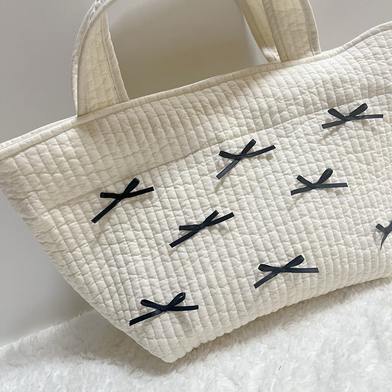 tsumugi.handmade ヌビバッグ リボン tsumugi.handmade様専用 ヌビバッグ リボン