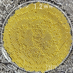 【1.2mm】高品質 ブリオン メタル ゴールド 穴なし ボール 大容量 1313