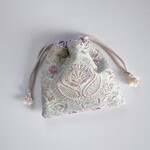 インド刺繍＊ミニ巾着　ポーチ