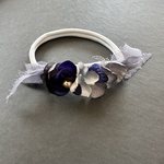 ロイヤルブルーbaby head band 