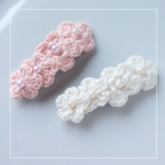 4つ花のフェミニンぱっちんどめ