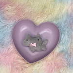 ハンドメイドぬいぐるみ　グレーミニミニこねこ