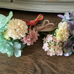 浴衣にも♡ フラワーブーケ（あじさい）ヘアクリップ