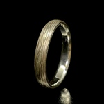 【19号】杢目金甲丸リング（四分一）