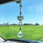 【再販】車用/お部屋用加工無料　ハッピー☆サンキャッチャー