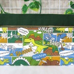 郵便封筒対応ポーチ☆恐竜