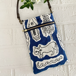 【再販】　ミナペルホネン　スマホポーチ　minaperhonen 猫