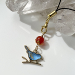 ✳︎幸せの青い鳥✳︎ストラップ［カーネリアン］✳︎特価✳︎