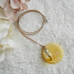 種付きレモンのネックレス(レモンシロップ付き)