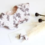 ベビースタイ＋ベビー用ヘアクリップ　マロリー