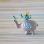 水まき子象