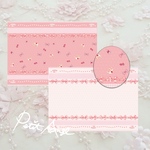 #81いちごケーキ🍓ペーパーpink