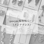 ganeyan様専用ページ（メンテナンス）