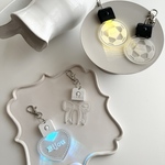 LED 光る   お名前キーホルダー　