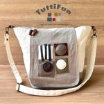 tuttifun＊sikaku ・ maru  Crossbody  bag