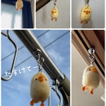 ひよこ展　助けてひよこ(薄い黄色大)