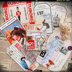 vintage perfume label set*20piece
