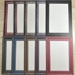 コラージュ台紙【額縁デザインペーパーA5】②