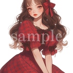オリジナル人物ステッカー♡No.647