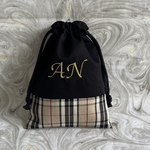 お名前刺繍入り給食袋　巾着袋　ポーチ
