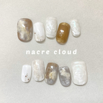 Nacre Cloud ネイルチップ