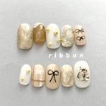 noeud papillon ネイルチップ