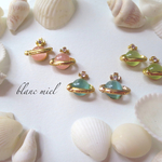 キラッと☆土星可愛いピアス