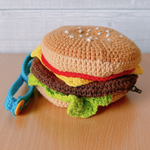 あみぐるみポーチ🍔ハンバーガーB