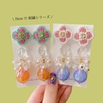 刺繍シリーズピアス【左】2way | melancholily