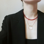 new red necklace