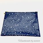 *starry sky*ぺたんこマルチポーチ