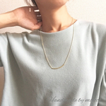ロングタイプ・パイプネックレス