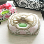 出産祝いに♡リボン付きお尻ふきケース【グリーン】