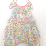 リボンとフリルのサロペット☆80