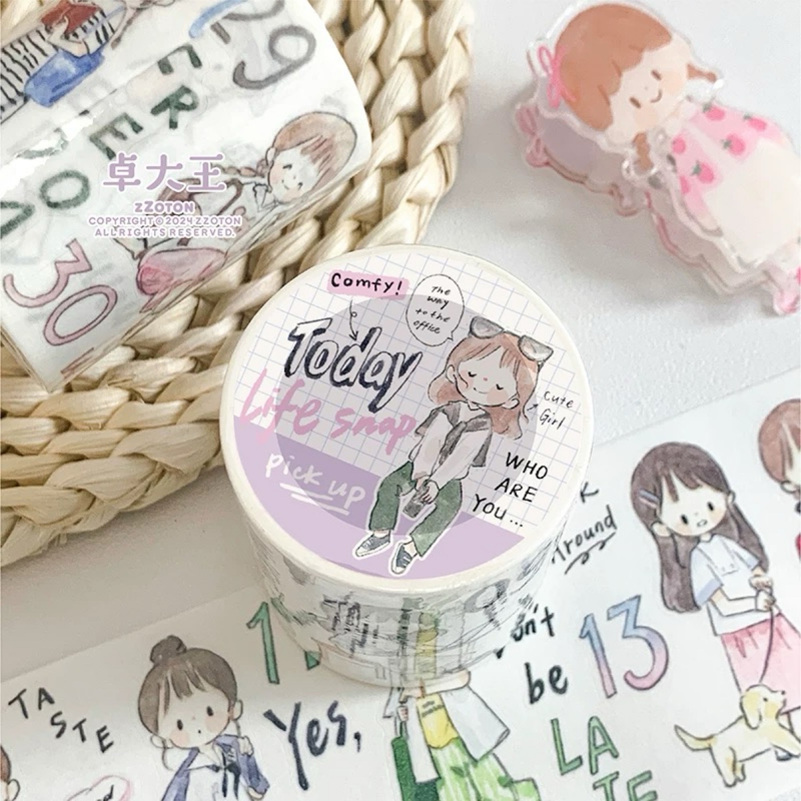 molintaロールシール 予約販売】 molintaロールシール Life snap - 0001MIMI'S