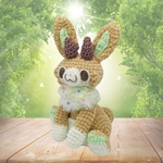 ジャッカロープΨ🐰Ψ  《ファンタジー》あみぐるみ