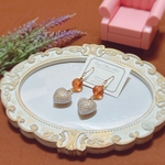ハートのピアス