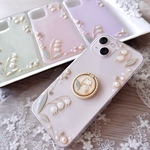【全機種対応】すずらんフレームのスマホケース❁.*･ﾟ 