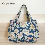 Miyako Kawaguchi  底タックトートバッグ