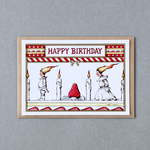 グリーティングカード&封筒セット【HAPPY BIRTHDAY / 誕生日】