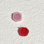 ドール用薔薇ヘアピン2点セット