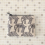 count  ミニポーチ　14  ミナペルホネン の刺繍生地　ポケットはオプションです