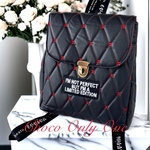 ❤️こちらのブラック合皮キルティングリュック🎒1点はご購入頂きました❣️残り1点でございます😊受注再販可能させて頂きます😊