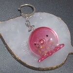 【ハンドメイド】シャカシャカ タコちゃん バッグチャーム