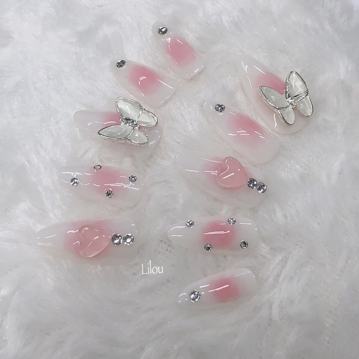 お急ぎ便A♡ ネイルチップ 量産型 韓国 シンプル ちゅるん ヲタク チェック お急ぎ便A♡ ネイルチップ 量産型 韓国 シンプル ちゅるん