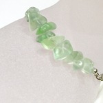 Green fluorite.〜天然石グリーンフローライトのブレスレット〜