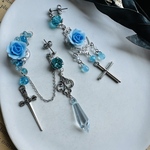 ラスト1つ　　＊イロアソビ＊　春の宴　蝶の舞　花溢れるピアス