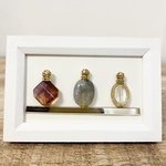 ミニチュア香水瓶-レトロ- フレームアート